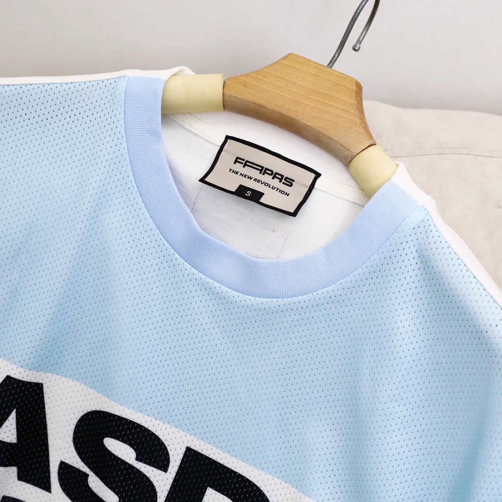 Áo Thun Ngắn Mesh Relaxed Fire