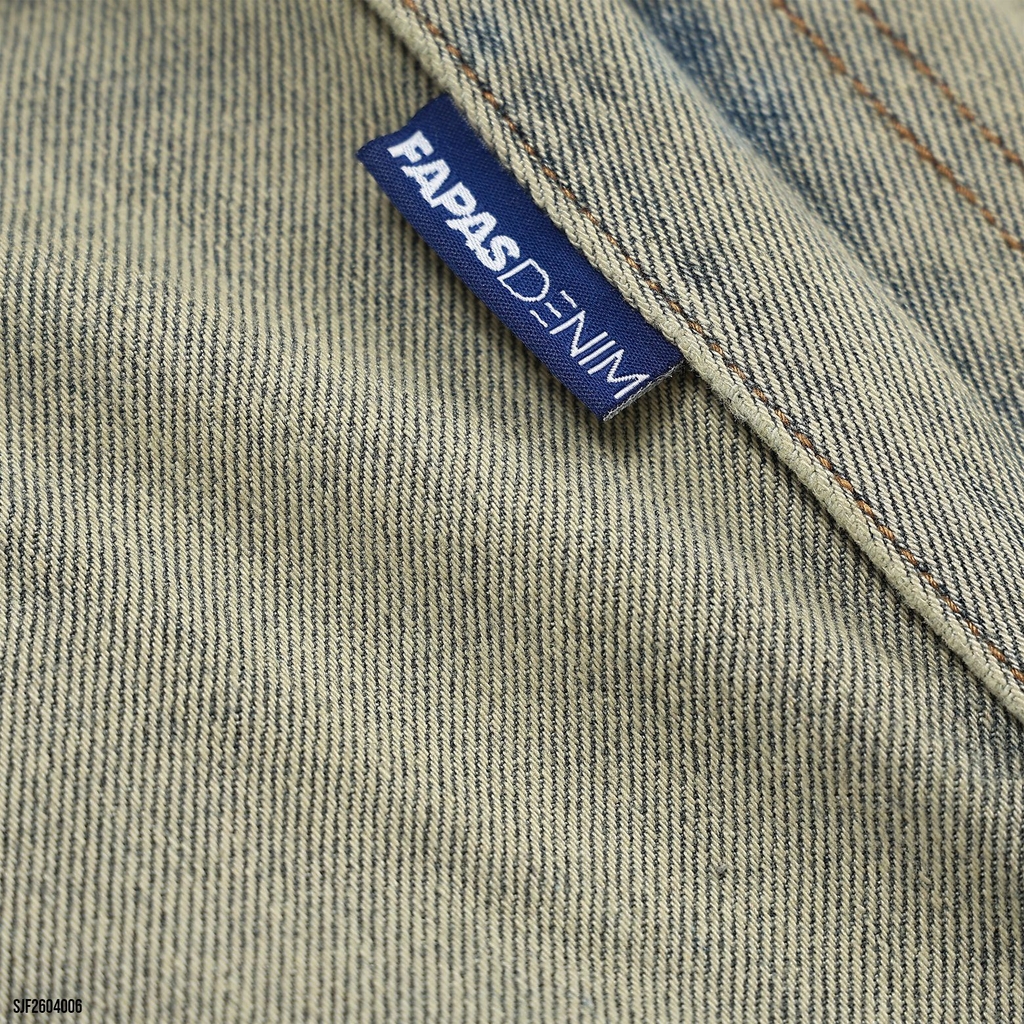 Shorts Jean Fapas Relaxed Growing SS2