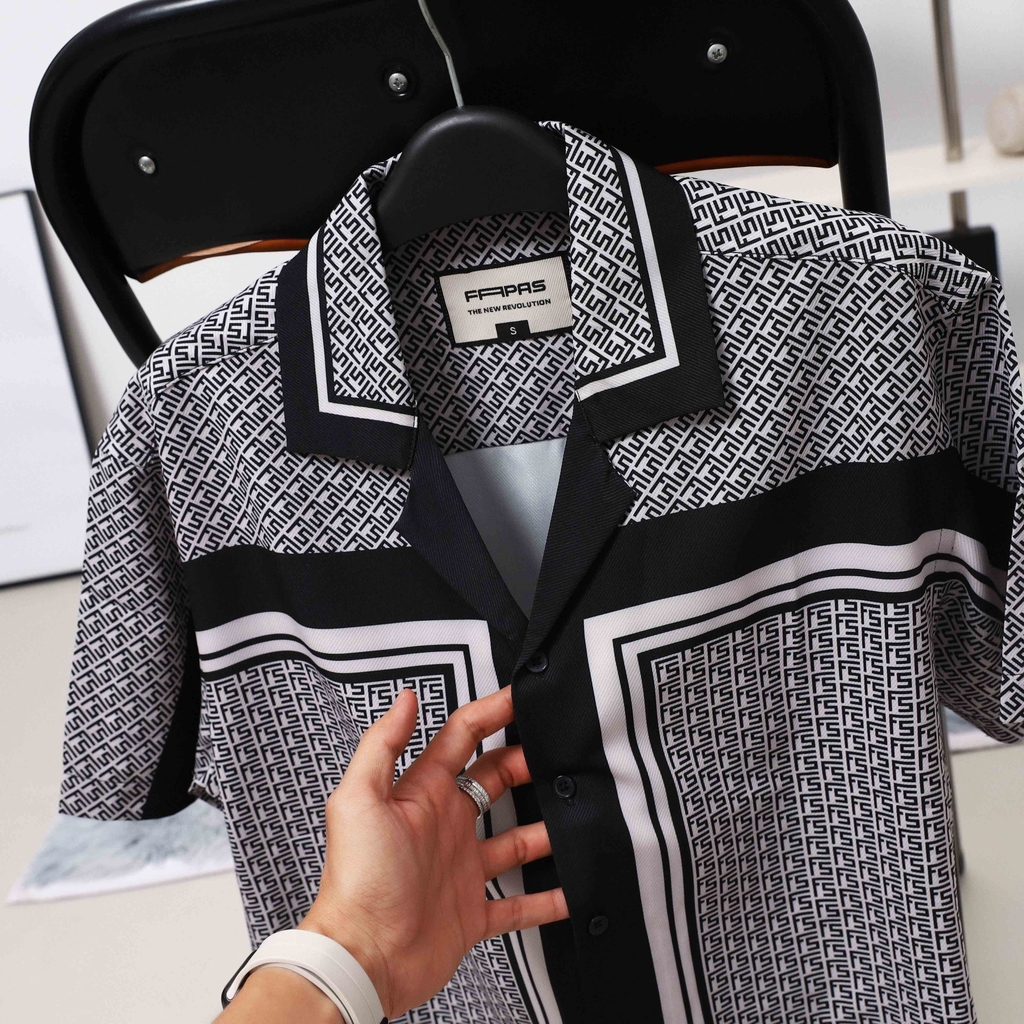 Áo Sơ Mi Tay Ngắn Relaxed Post