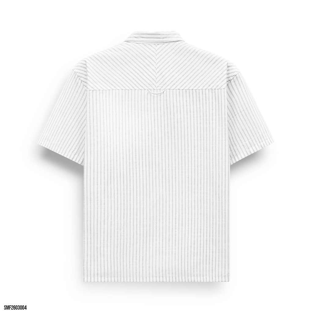 Sơ Mi Tay Ngắn Fapas Boxy EST.19