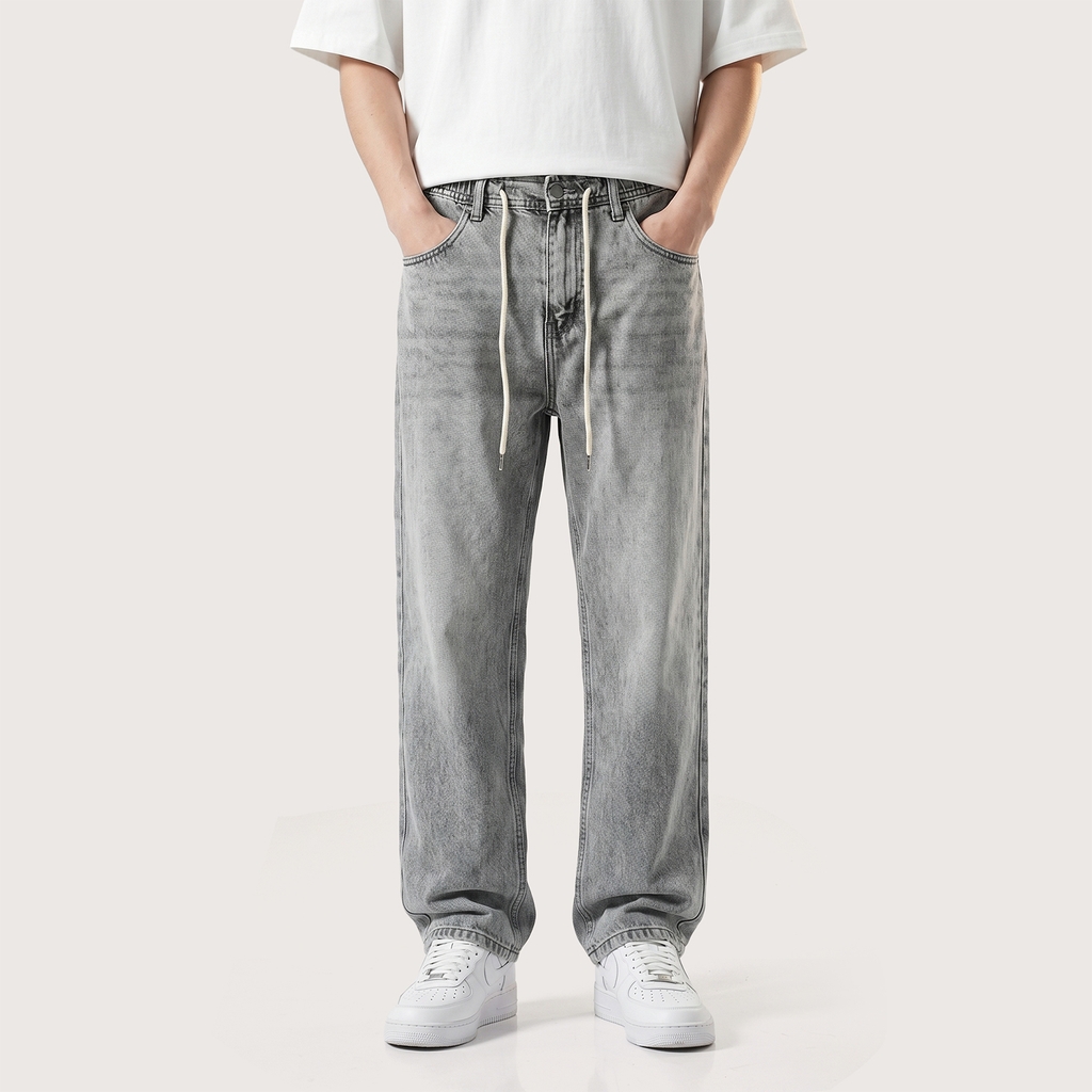 Quần Jean Fapas Straight Stretch