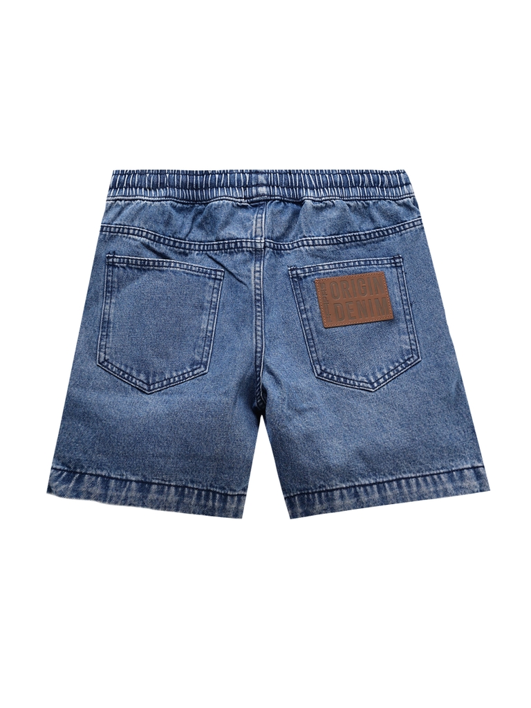 Quần Shorts Jean Relaxed Pick