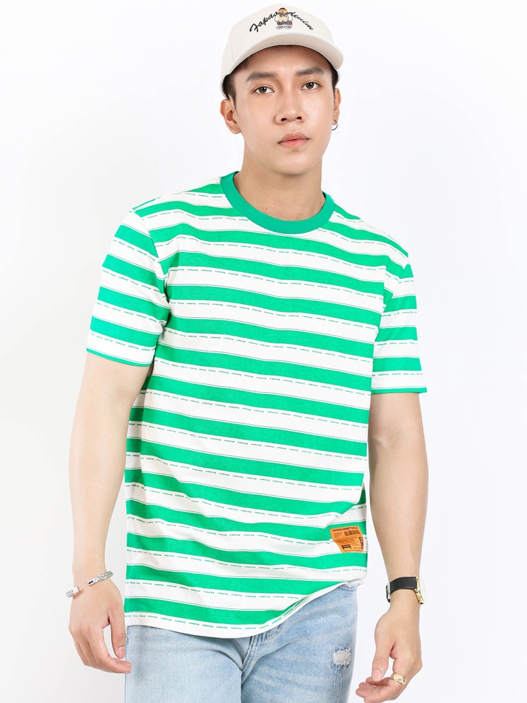Áo Thun Ngắn Regular Striping