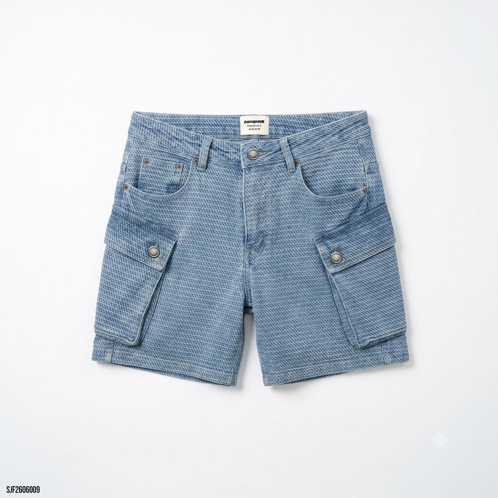 Shorts Jean Fapas Relaxed Machine