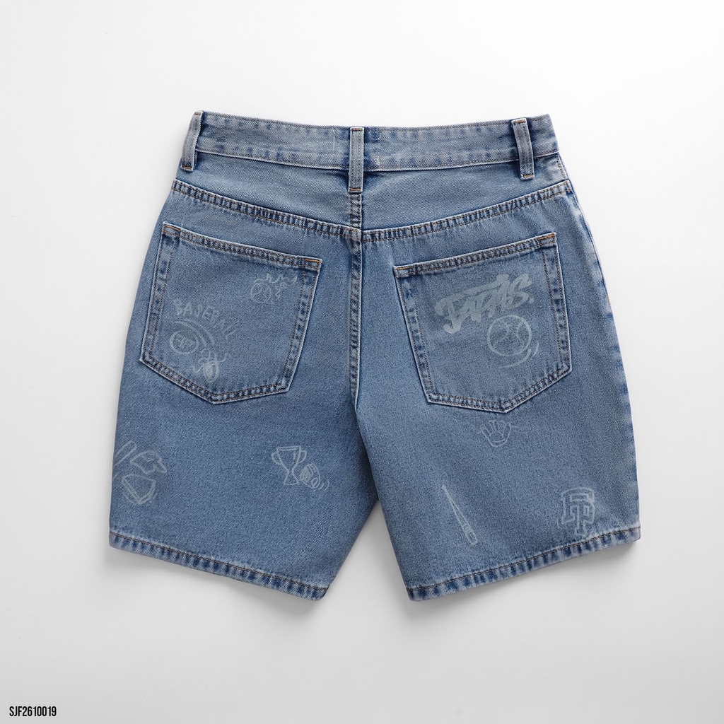 Shorts Jean Fapas Baggy Magic