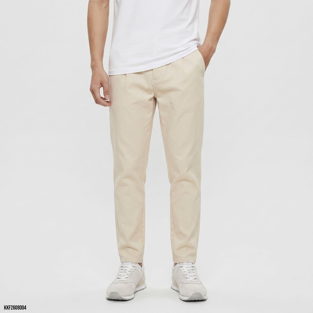 Kaki Fapas Slimfit Vince SS1