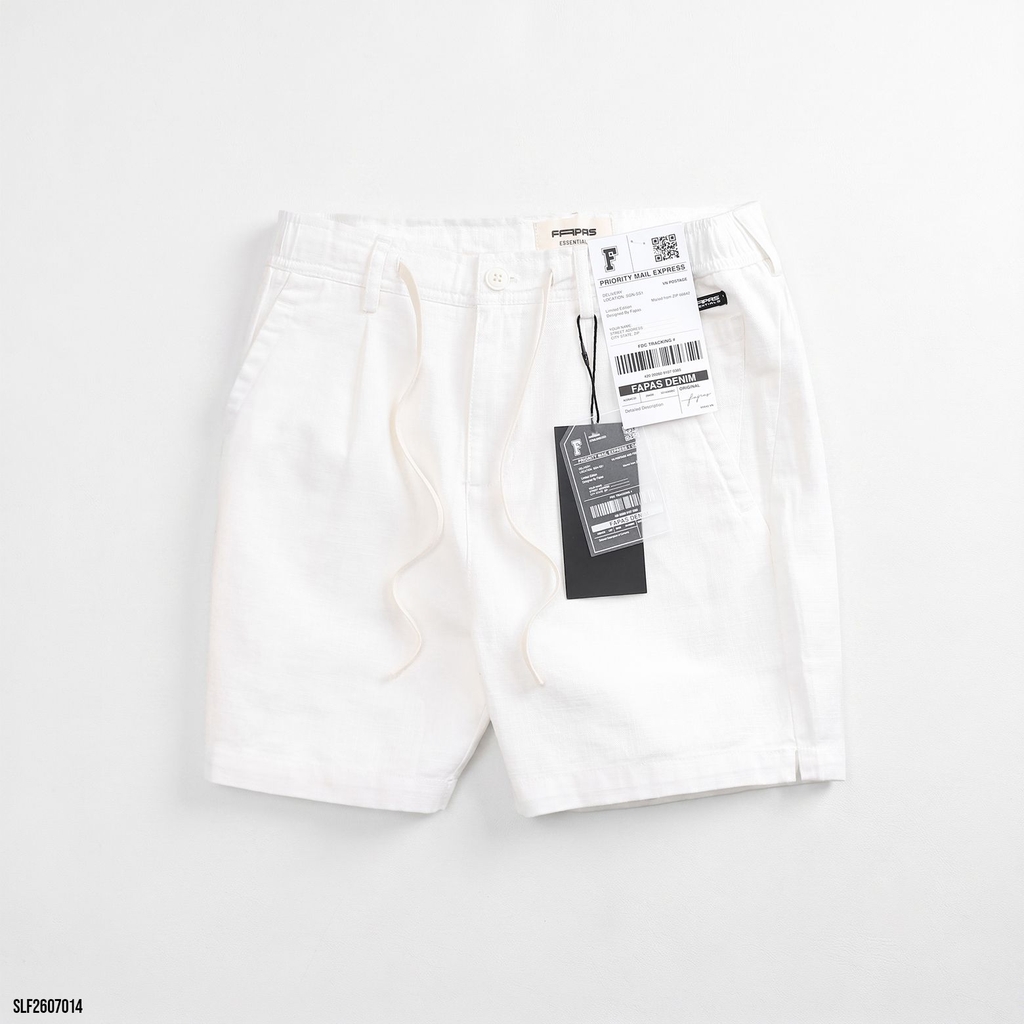 Shorts Linen Fapas Relaxed Hidden SS2