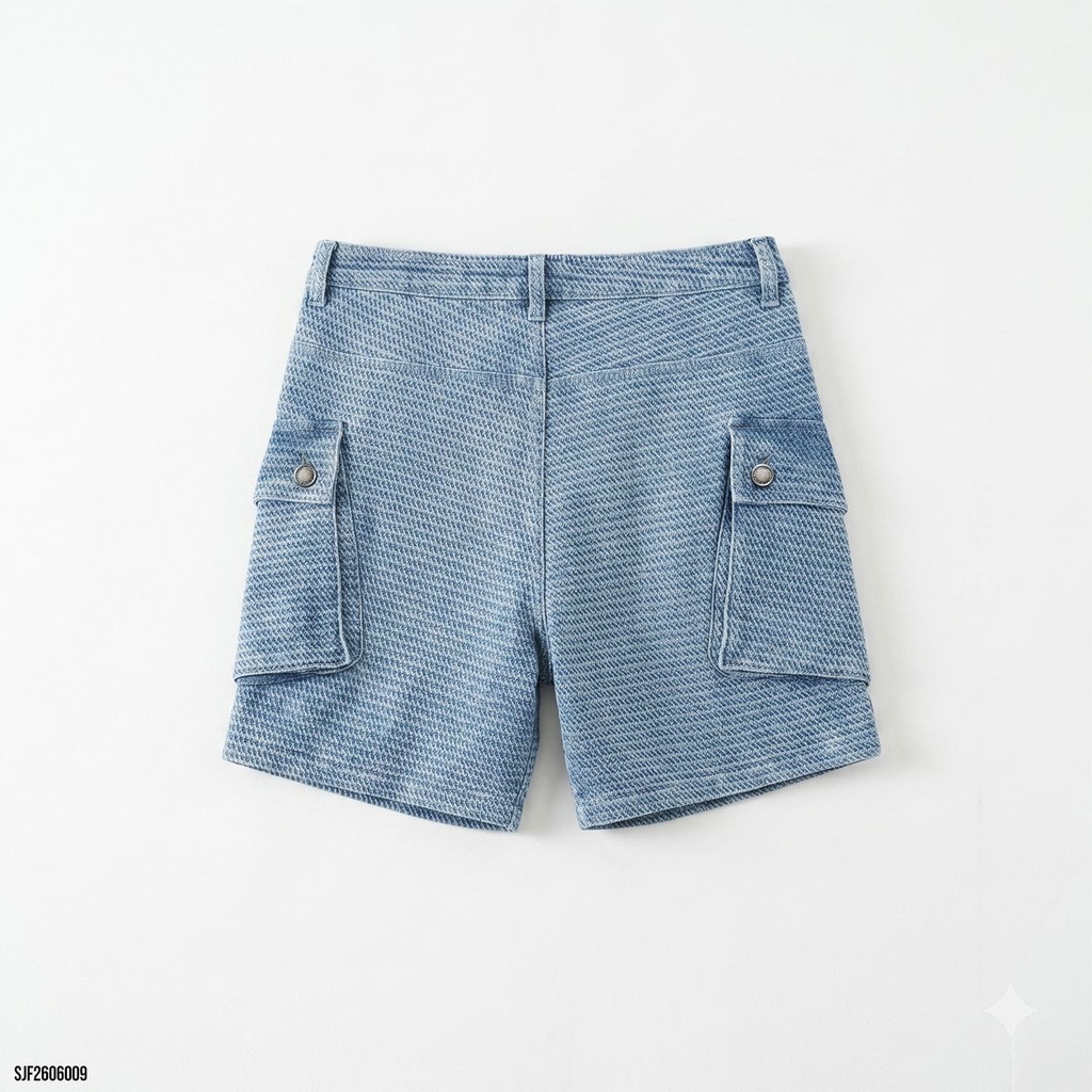 Shorts Jean Fapas Relaxed Machine