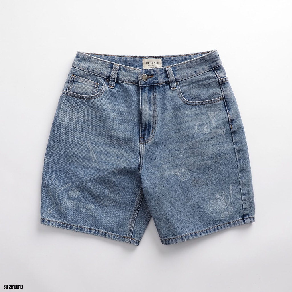 Shorts Jean Fapas Baggy Magic