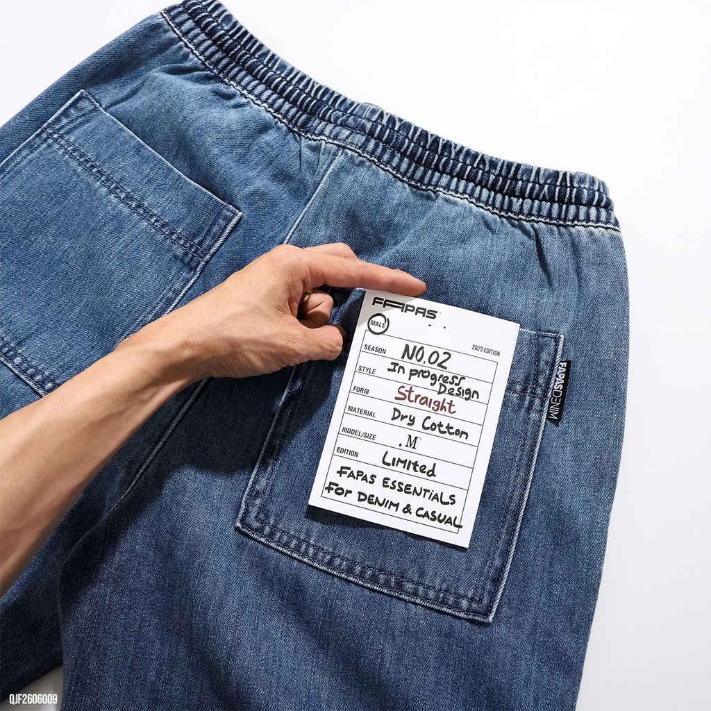Quần Jean Fapas Straight Packing