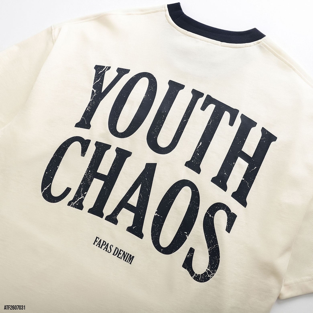 Áo Thun Fapas Boxy Chaos