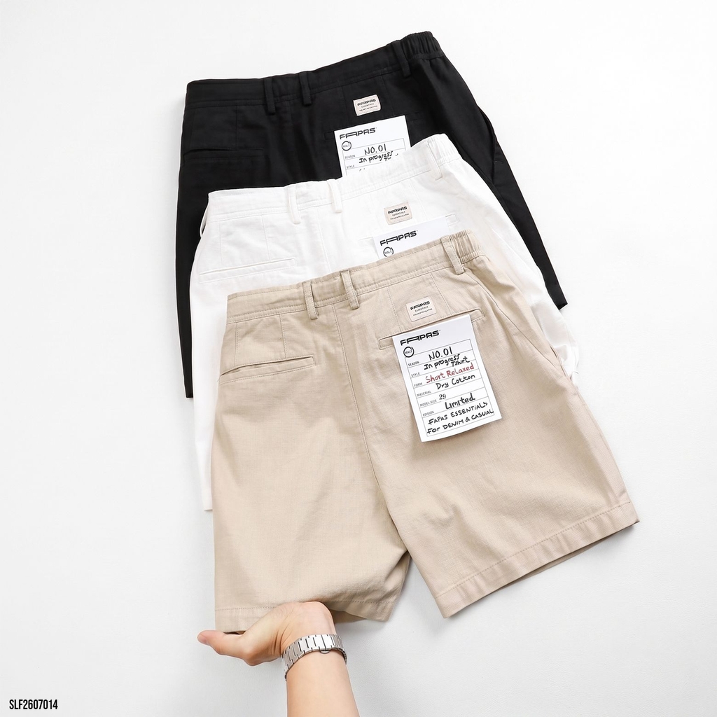 Shorts Linen Fapas Relaxed Hidden SS2