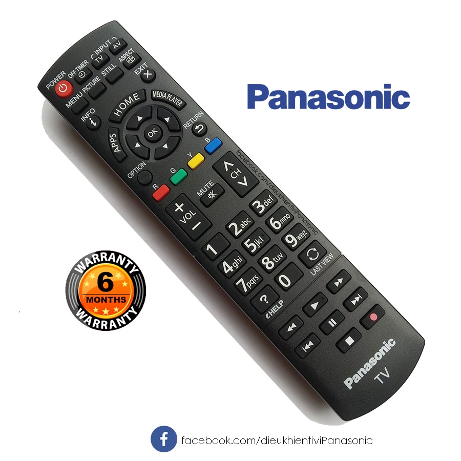 Giới thiệu về Điều Khiển Tivi Panasonic Chính Hãng