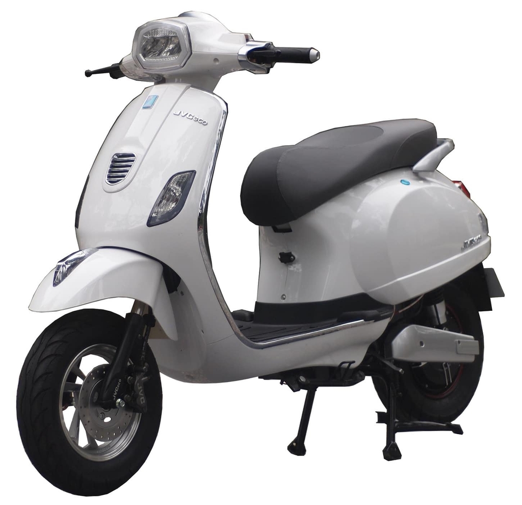 XE MÁY ĐIỆN JVC VESPA ĐÈN VUÔNG | Xe Đức Quảng Hải Phòng