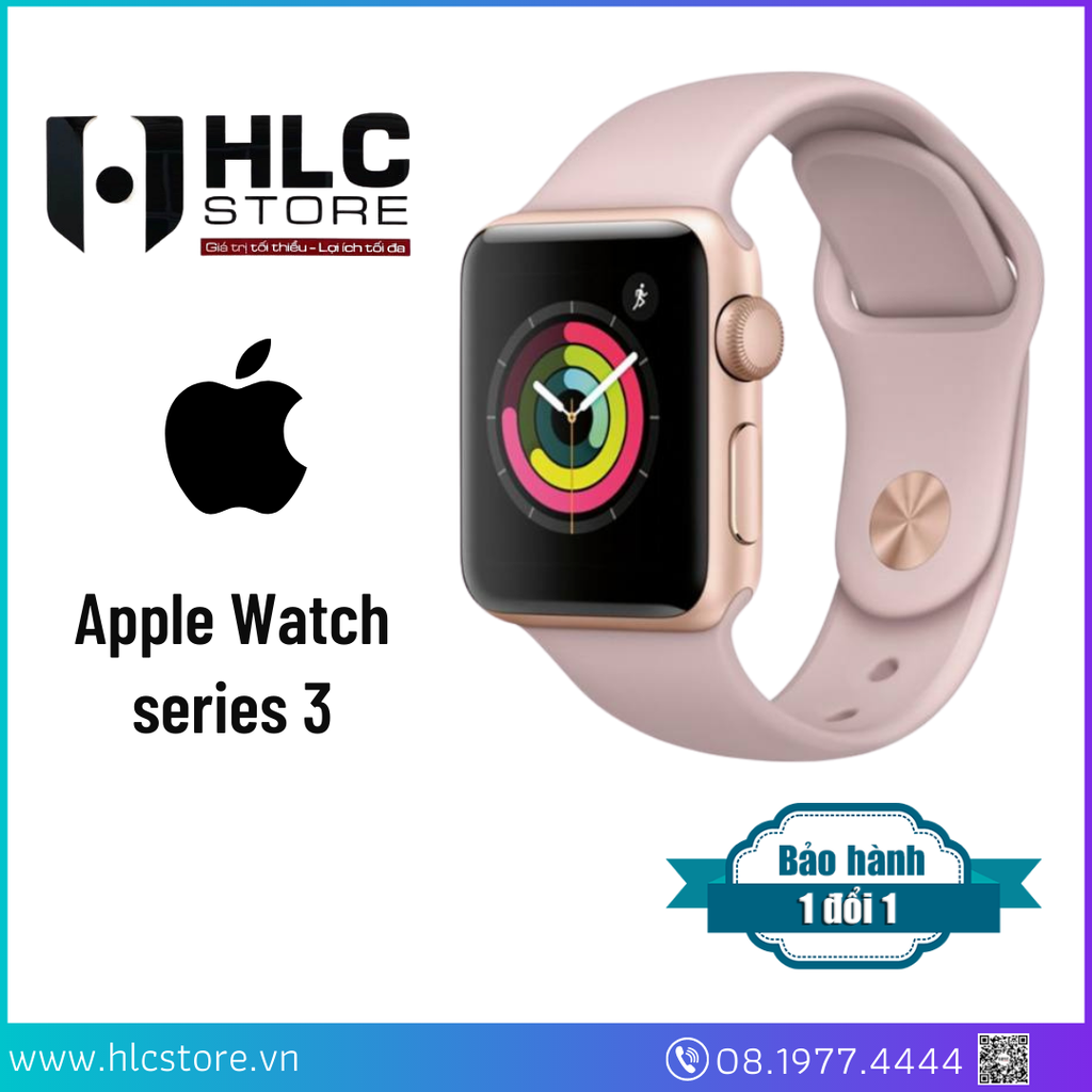 Mua Đồng Hồ Apple Watch Series 3 42mm Nhôm GPS Mới Fullbox Giá Rẻ