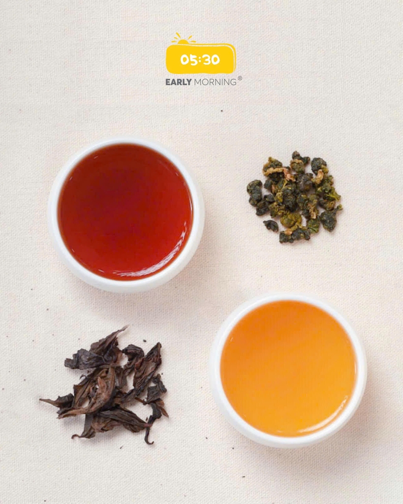 Early Morning Ảnh minh họa lá trà oolong khô