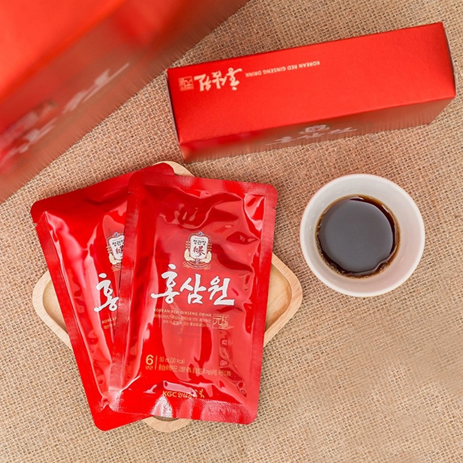 Nước hồng sâm Won KGC 30 gói x 70ml – Cải thiện tình trạng lão hoá