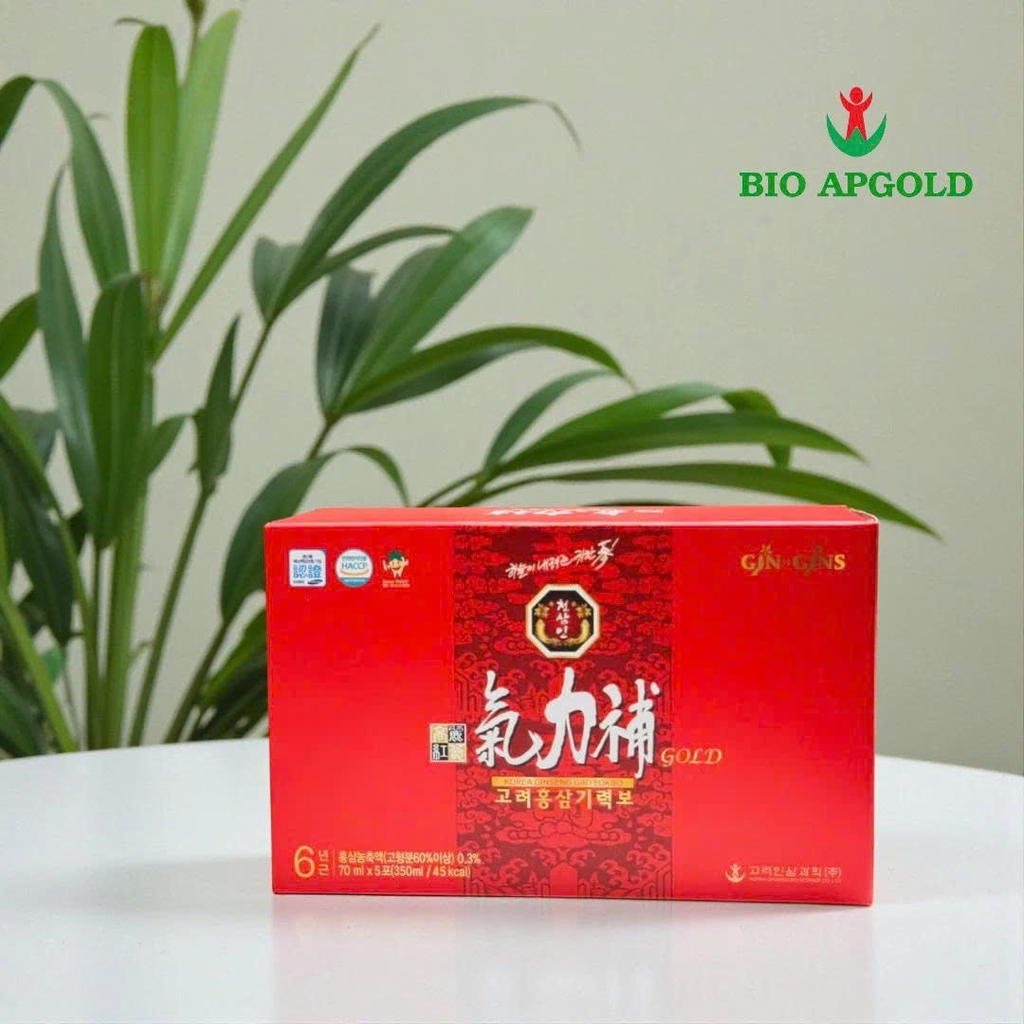 Nước Uống Hồng Sâm 6 Năm Tuổi Giryeokbo Hàn Quốc – Hộp 30 Gói