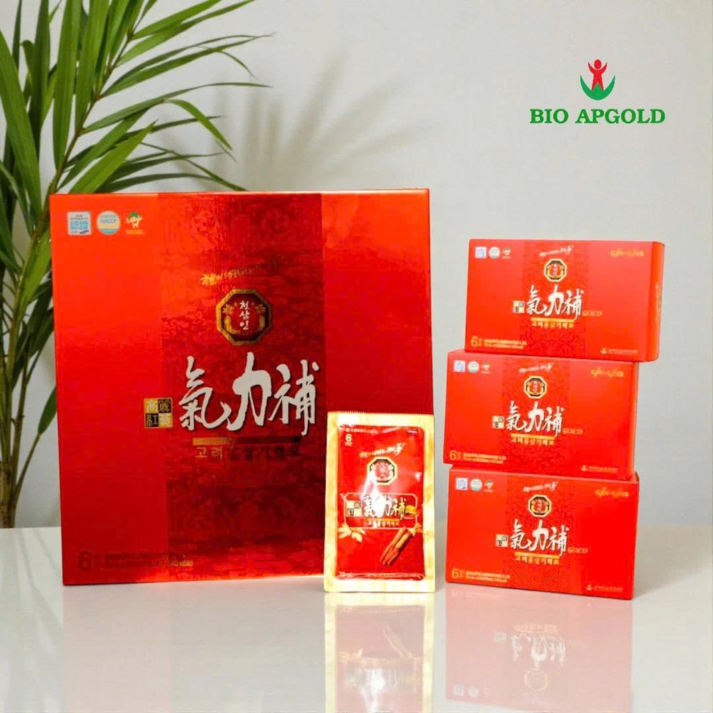 Nước Uống Hồng Sâm 6 Năm Tuổi Giryeokbo Hàn Quốc – Hộp 30 Gói