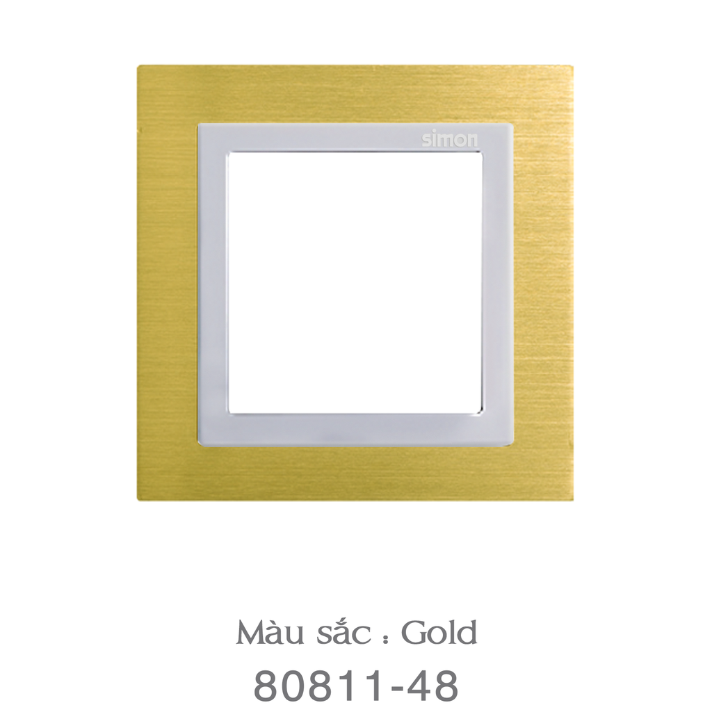 VIỀN ĐƠN MẶT KIM LOẠI ( màu : Gold ) NPP Quyền Quý