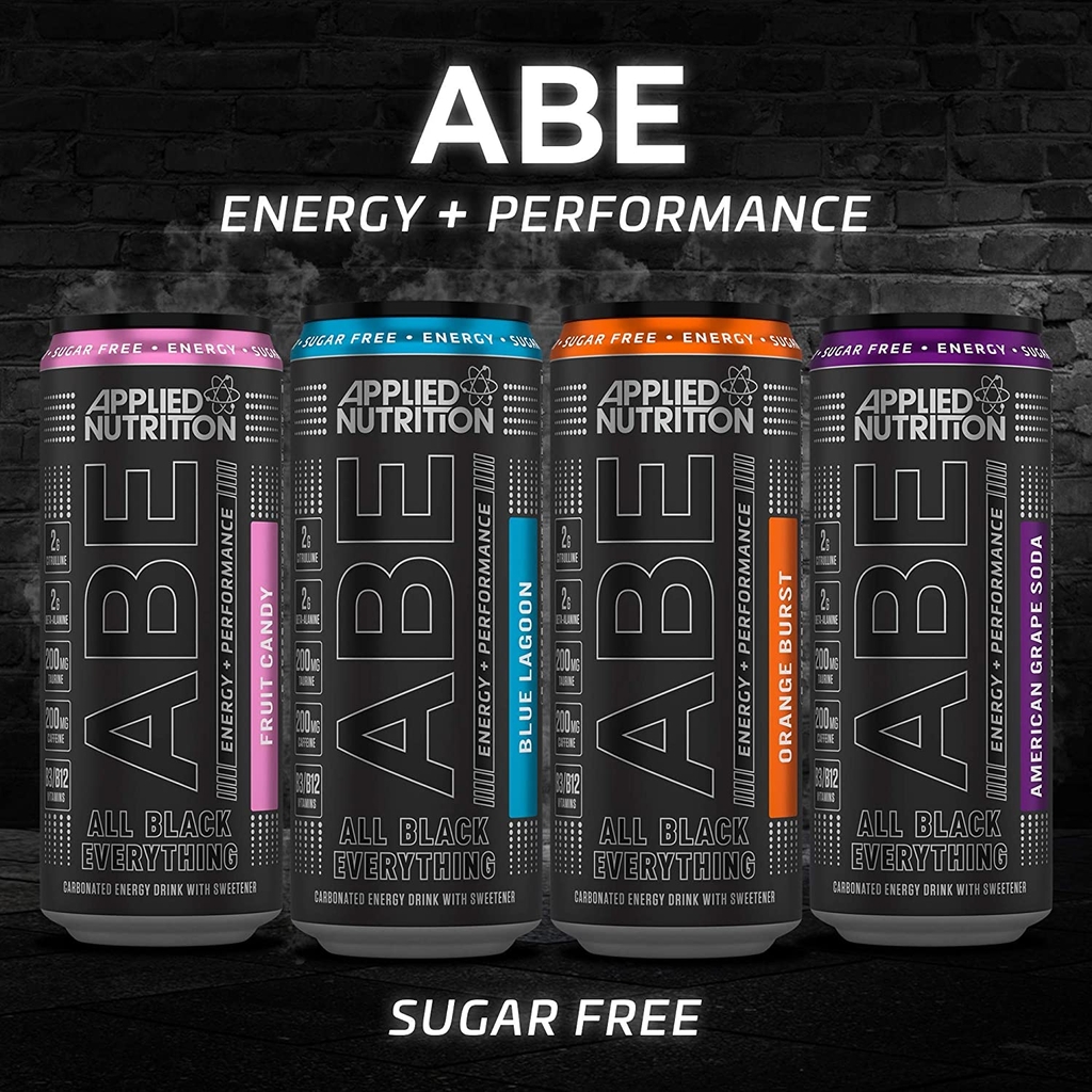 ABE Preworkout RTD, Nước Uống Tăng Sức Mạnh, Có Gas (330ml)