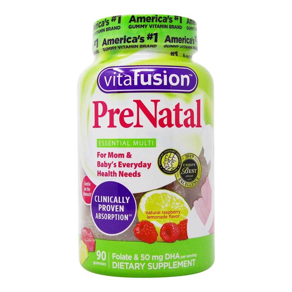 VITAFUSION PRENATAL - KẸO DẺO BỔ SUNG VITAMIN CHO BẦU (90 VIÊN)