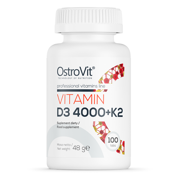 Ostrovit D3 Vitamin 4000+K2 (100 viên)