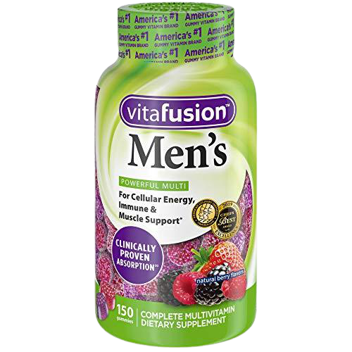 VITAFUSION MEN'S GUMMIES - VIÊN KẸO DẺO BỔ SUNG VITAMIN HÀM LƯỢNG CAO (150 VIÊN)