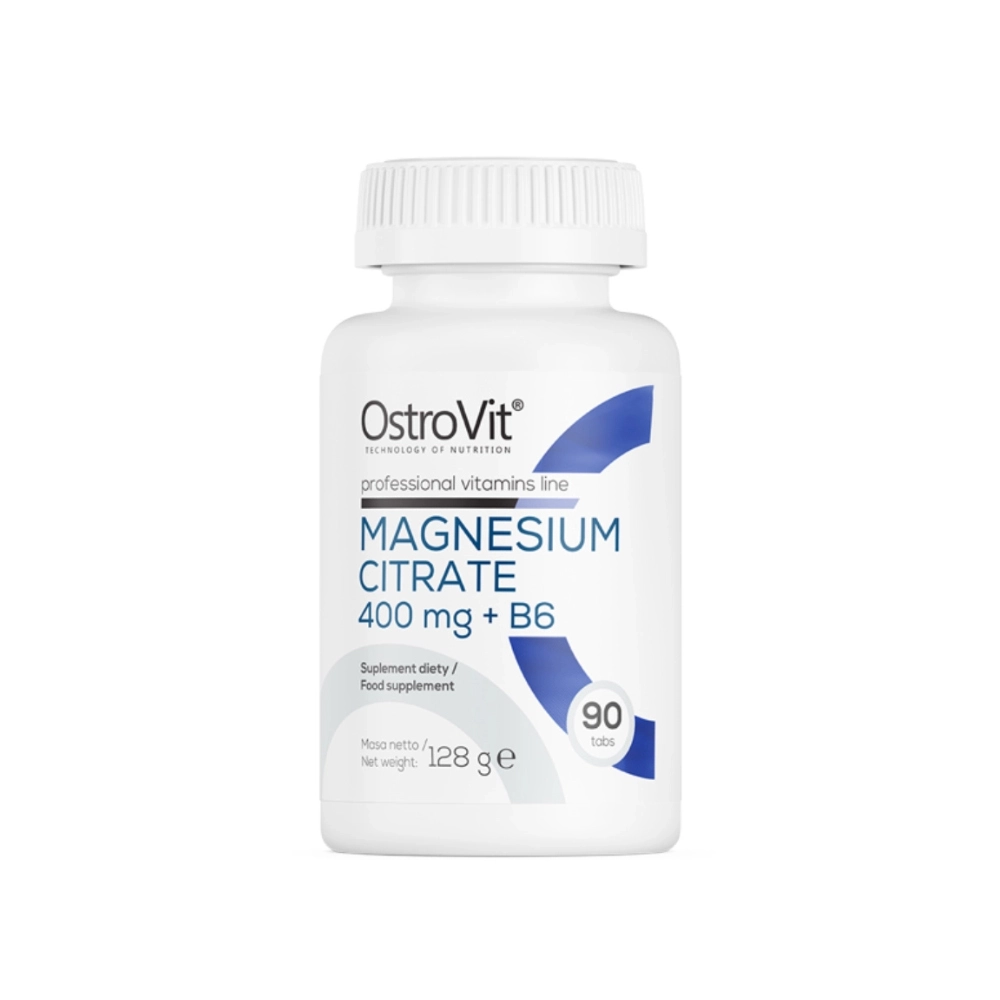 Ostrovit Magnesium Citrate 400mg + B6 (90 Viên)