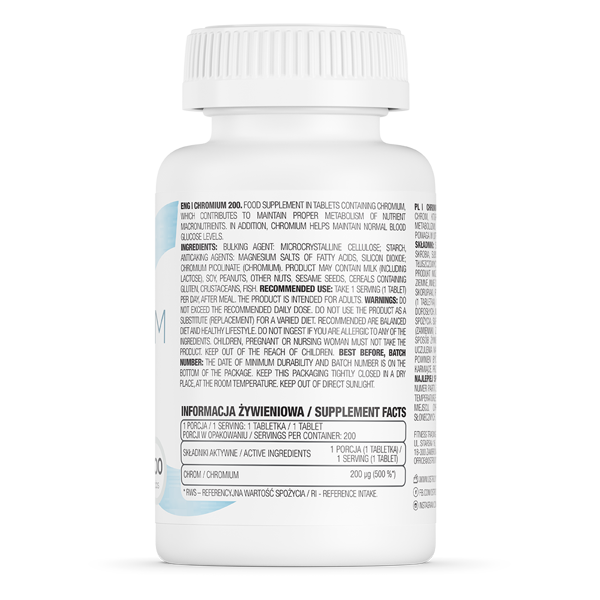 Ostrovit Chromium 200 viên