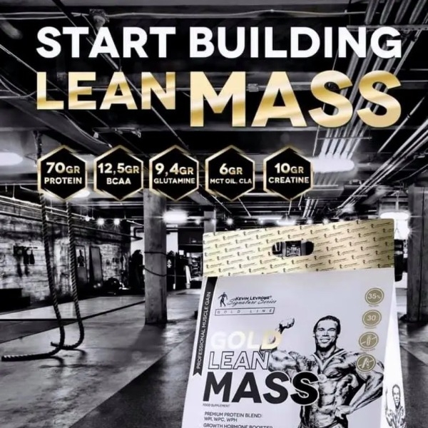 Kevin Levrone Gold Lean Mass Gainer , Tăng Cân Bổ Sung Testosterone Boooster (13.2 LBS)