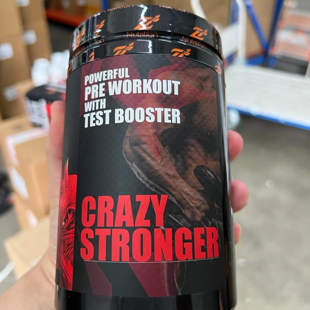 ZNUTRITION RED DEVIL - PREWORKOUT + ZMA TĂNG TESTOSTERONE (30 LẦN DÙNG)