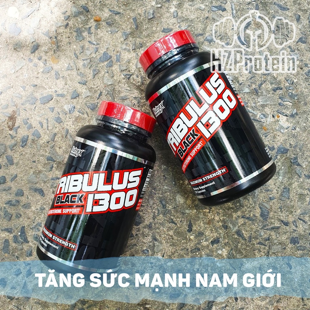 NUTREX TRIBULUS 1300 -TĂNG SỨC MẠNH NAM GIỚI, TĂNG TESTOSTERONE, PHÁT TRIỂN CƠ BĂP (120 VIÊN)