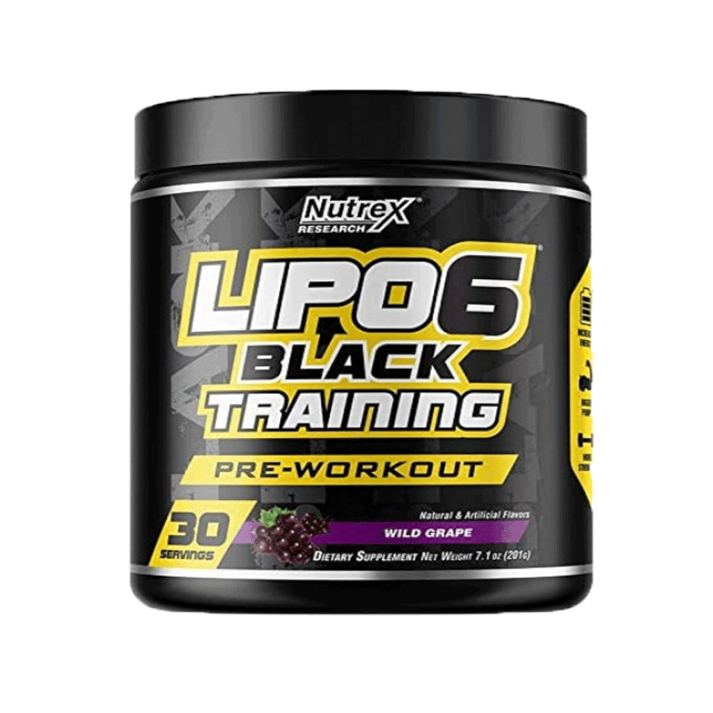 NUTREX LIPO 6 BLACK TRAINING - 30 LẦN DÙNG