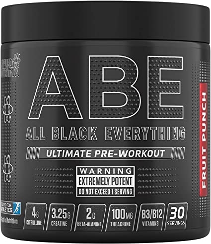 APPLIED NUTRITION ABE PREWORKOUT -TĂNG SỨC MẠNH (30 LẦN DÙNG)