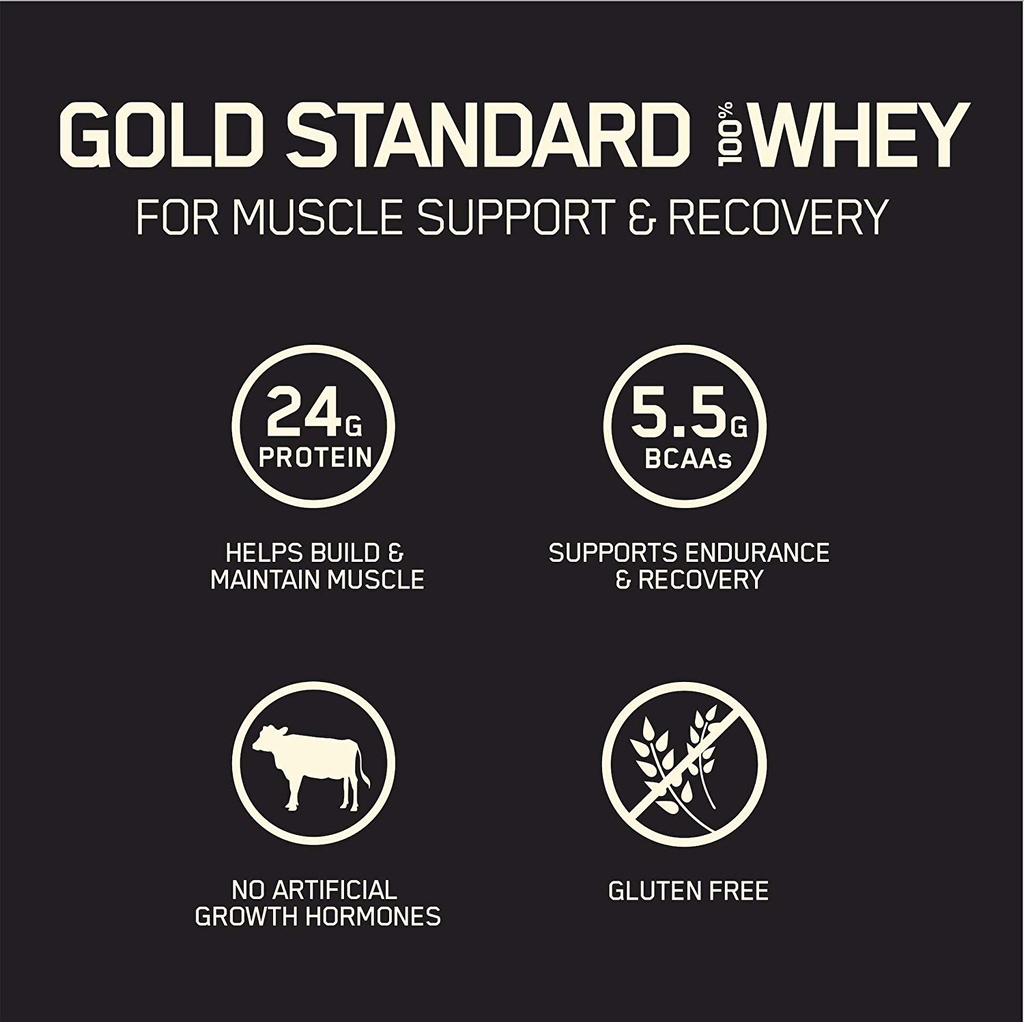 GOLD STANDARD 100% WHEY - 5LBS