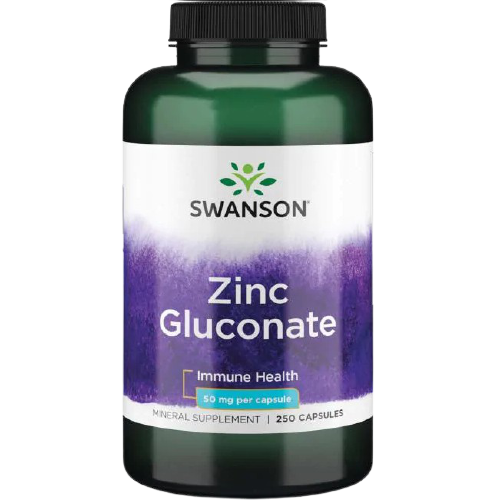 Swanson Zinc Gluconate 50mg - 250 viên