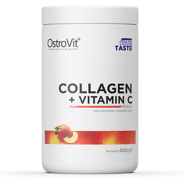 Ostrovit Collagen + Vitamin C (400g) - Hỗ trợ mọc tóc, móng tay chắc khỏe, trẻ hóa lan da