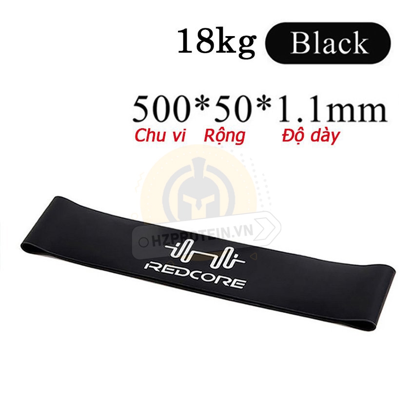 Mini Band Redcore - Bộ Dây Mini Band Kháng Lực (4 sợi)