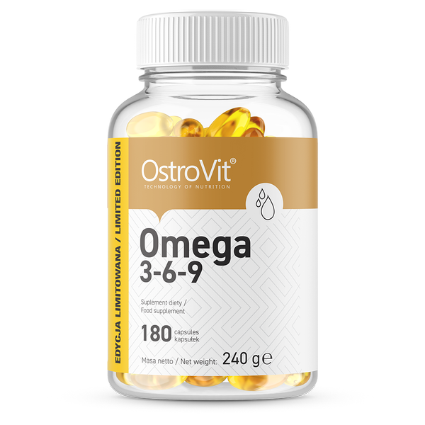 OSTROVIT OMEGA3-6-9 DẦU CÁ FISH OIL - (180 VIÊN)