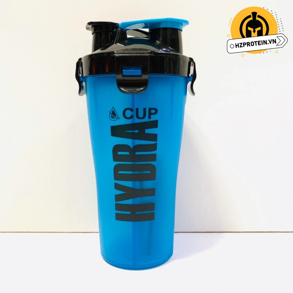 Shaker Hydra Cup, Bình Nước Thể Thao 2 Ngăn Riêng Biệt - 1000ml