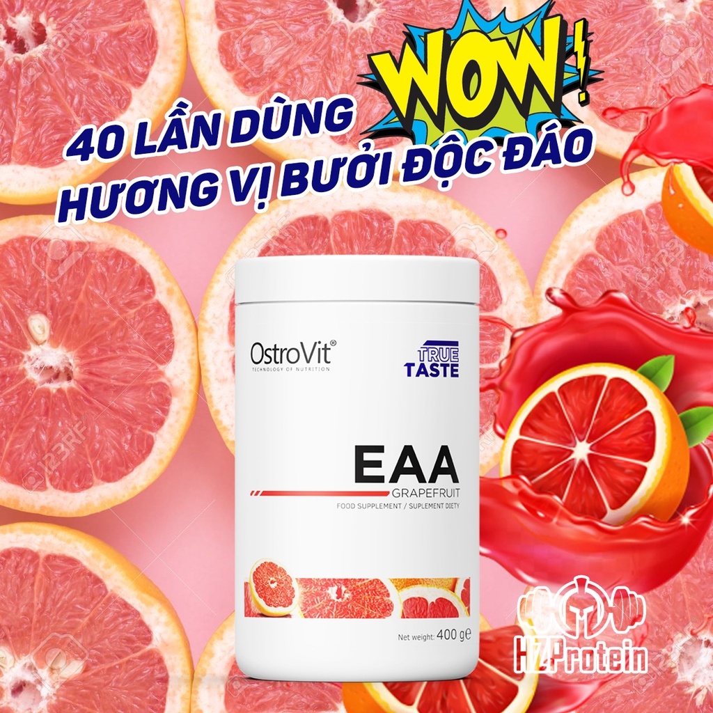 OSTROVIT EAA 400G - HỖ TRỢ PHÁT TRIỂN CƠ BẮP (40 LẦN DÙNG)