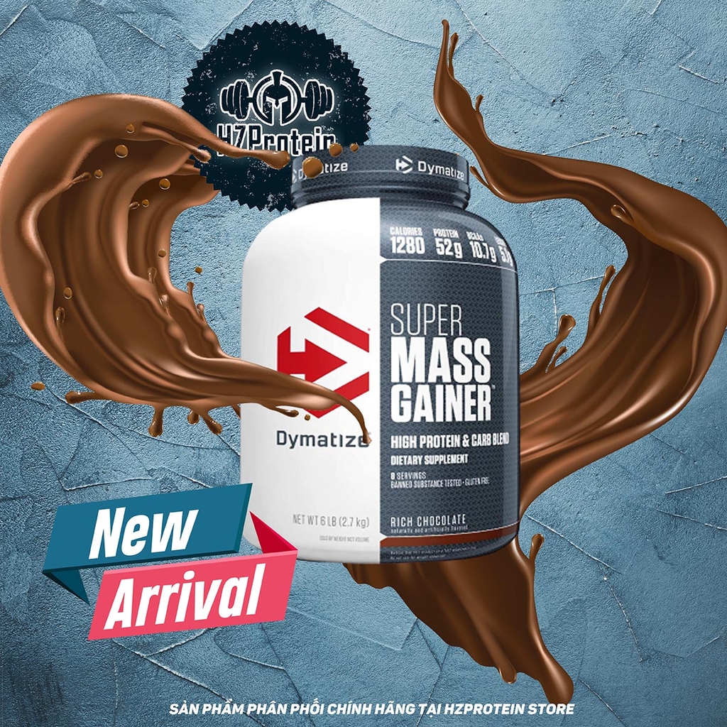 SUPER MASS GAINER - SỮA TĂNG CÂN CHẤT LƯỢNG (6 LBS)