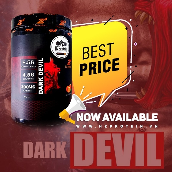 ZNUTRITION DARK DEVIL PREWORKOUT (30 LẦN DÙNG)