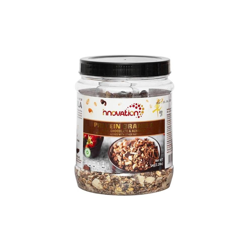 Innovation Simply Granola - Yến Mạch Ngũ Cốc Ăn Liền Dạng Hũ 500gram/1000gram