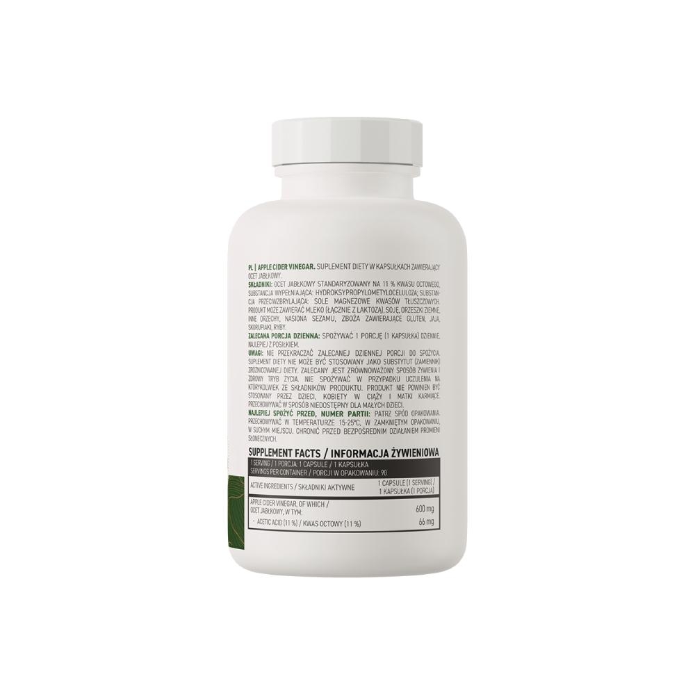 Ostrovit Apple Cider Vinegar - Hỗ Trợ Kiểm Soát Cân Nặng, Chuyển Hóa Đường (90 Viên)