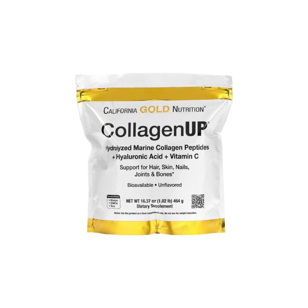BỘT COLLAGEN THỦY PHÂN CALIFORNIA GOLD NUTRITION COLLAGEN UP CỦA MỸ 206G