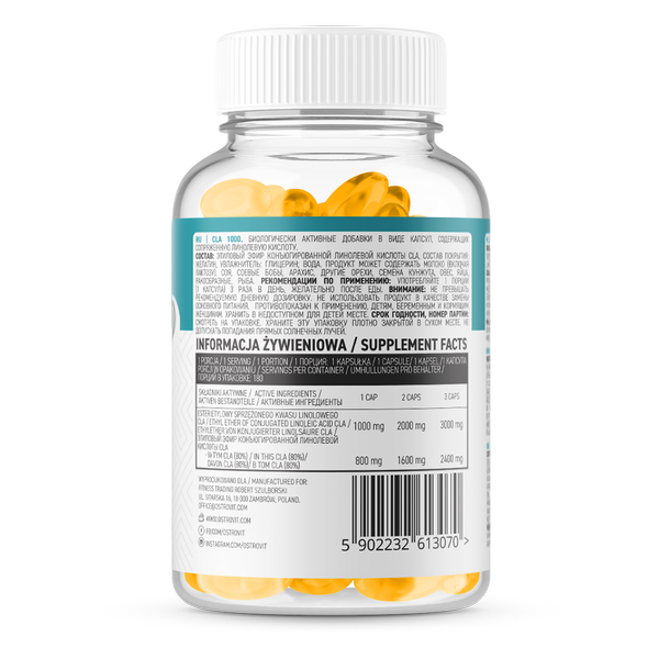 OSTROVIT CLA 1000 MG (180 VIÊN)