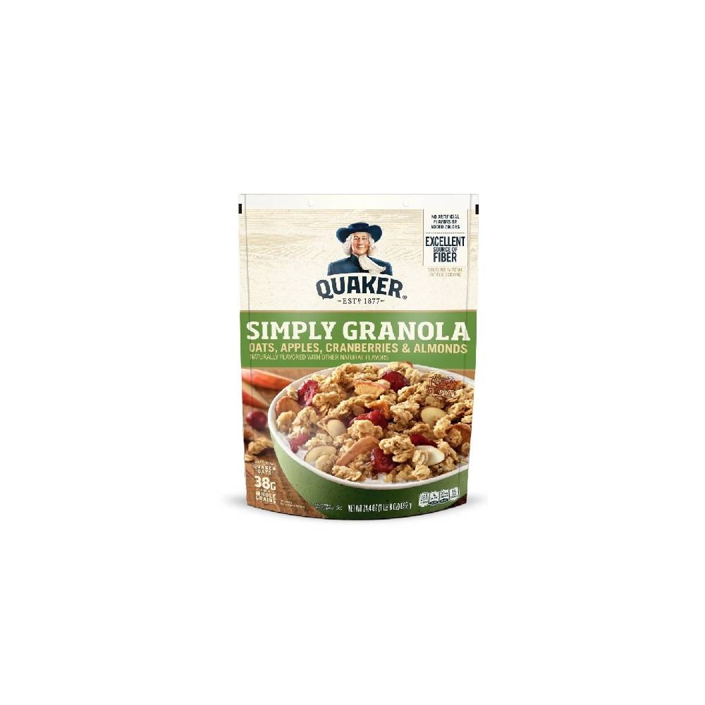 GRANOLA SIMPLY QUAKER - YẾN MẠCH ĂN LIỀN TIỆN LỢI (2 LBS)