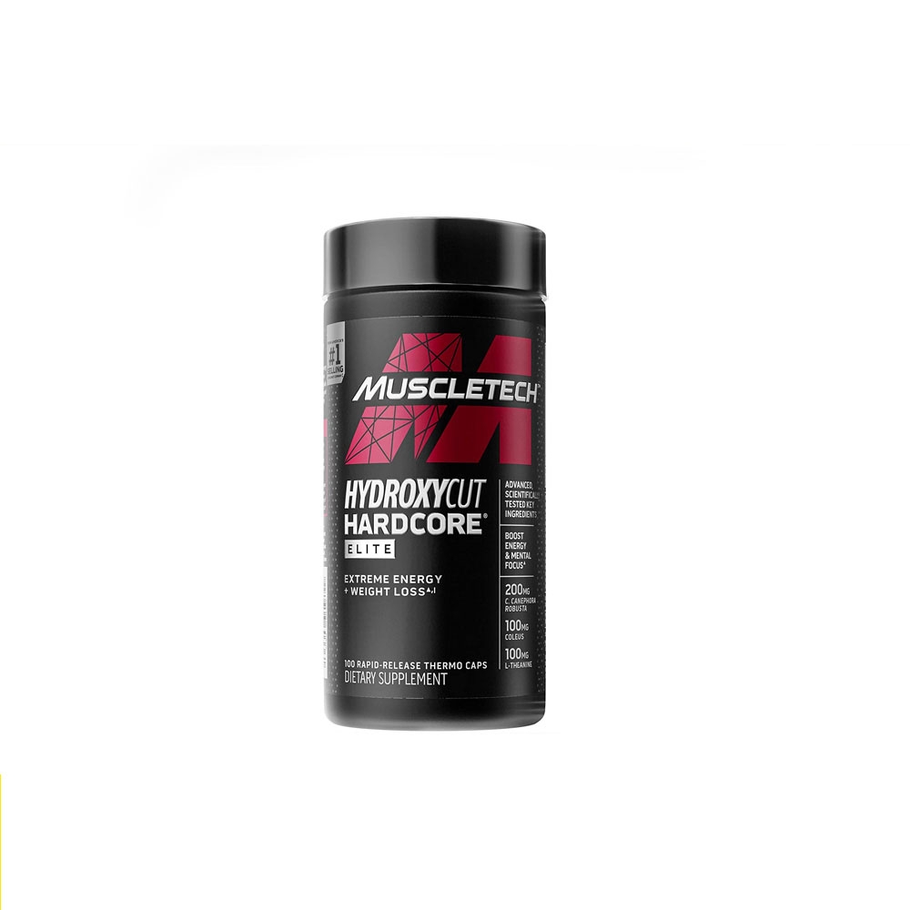 Hydroxycut Hardcore Elite - Viên Uống Giảm Mỡ Hiệu Quả (100/110 Viên)